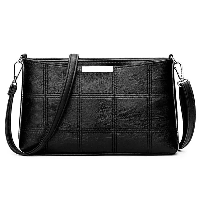 Fashion Women Pu Leather Vintage Small Messenger Bag