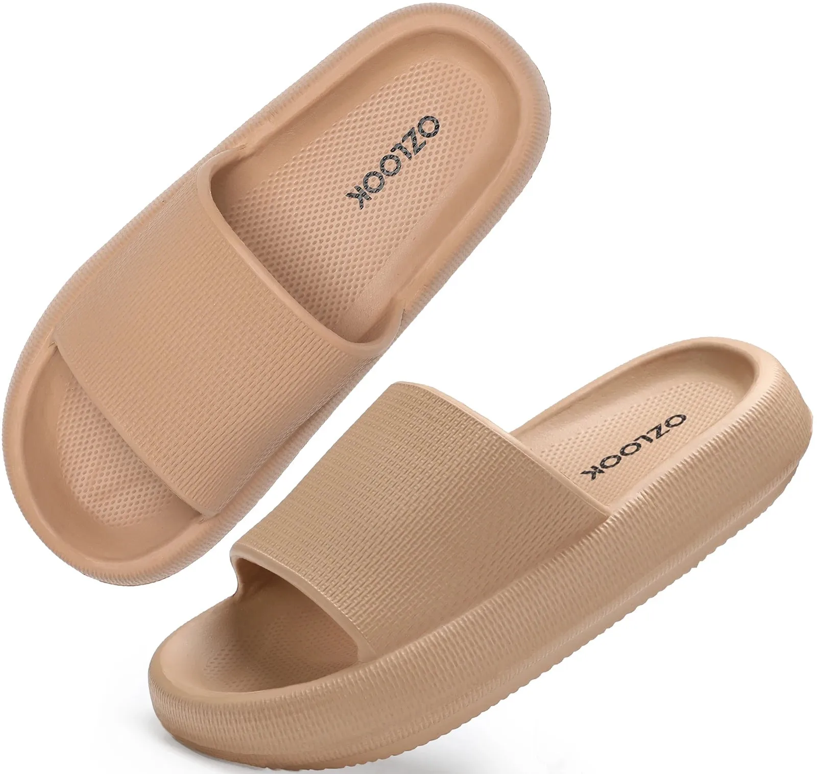 Fashion Women Summer Soft Slippers Thick Platform Bathroom Home Men Indoor Non-slip Anti-slip Female Cloud Cushion Slides