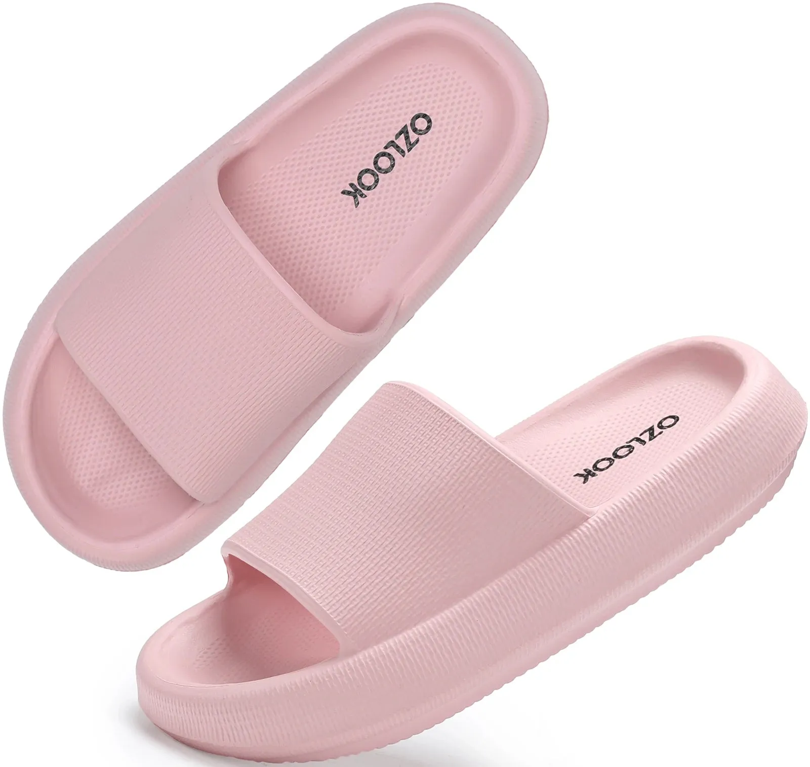 Fashion Women Summer Soft Slippers Thick Platform Bathroom Home Men Indoor Non-slip Anti-slip Female Cloud Cushion Slides