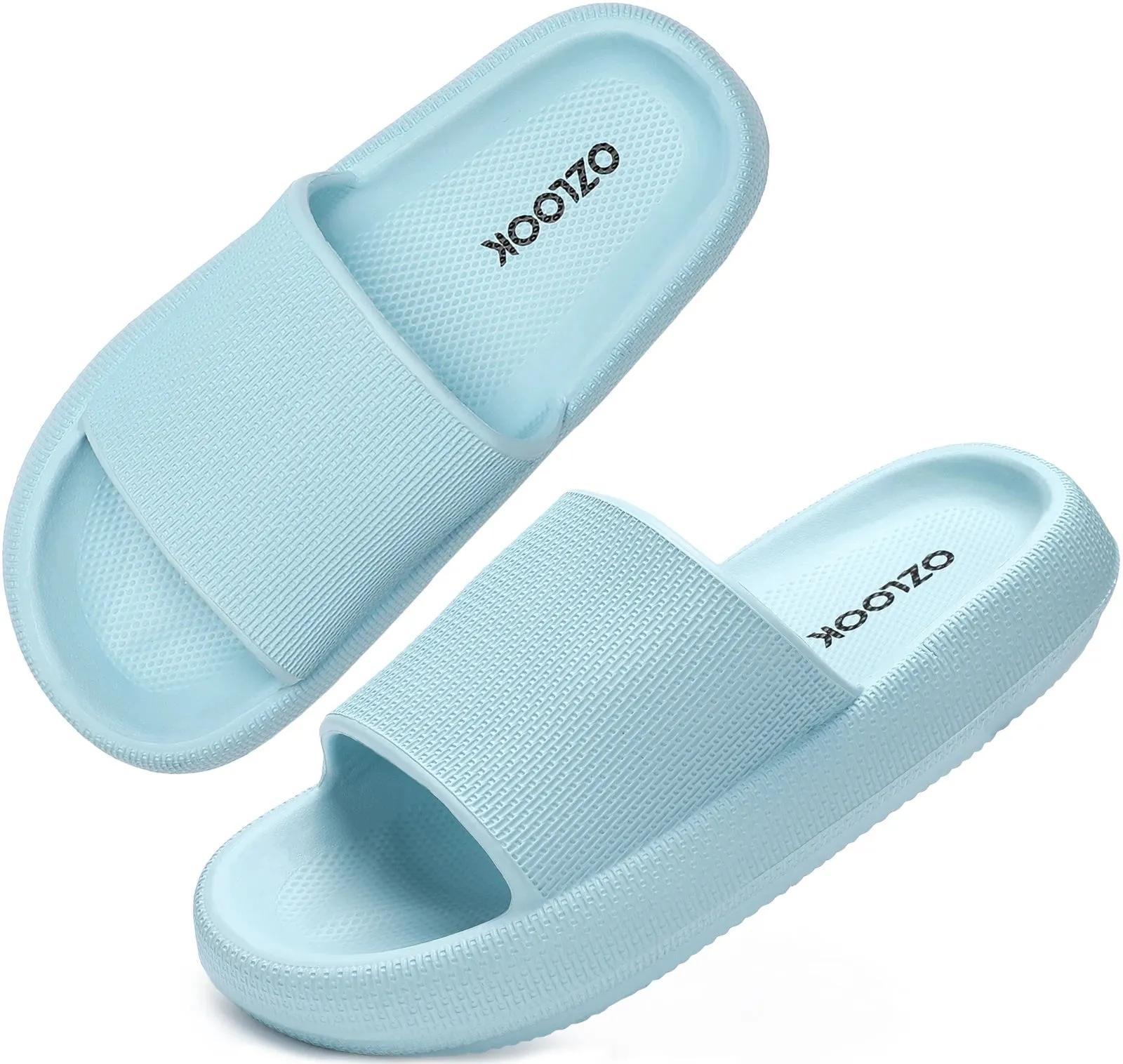 Fashion Women Summer Soft Slippers Thick Platform Bathroom Home Men Indoor Non-slip Anti-slip Female Cloud Cushion Slides