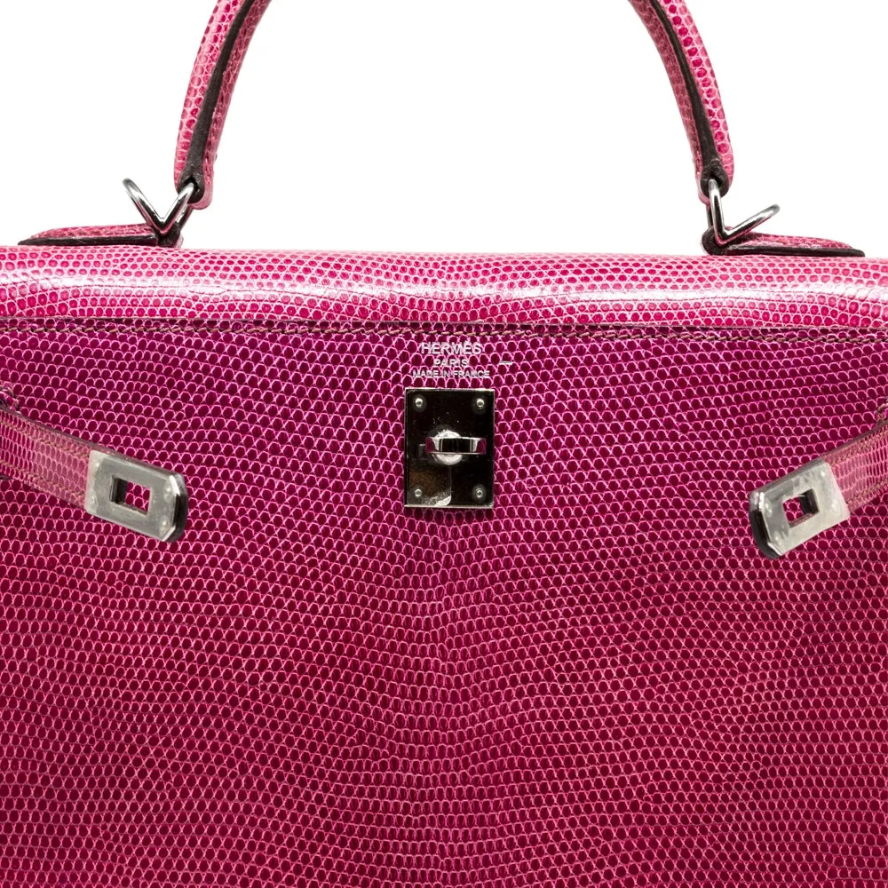 Fuchsia 25cm Kelly Bag