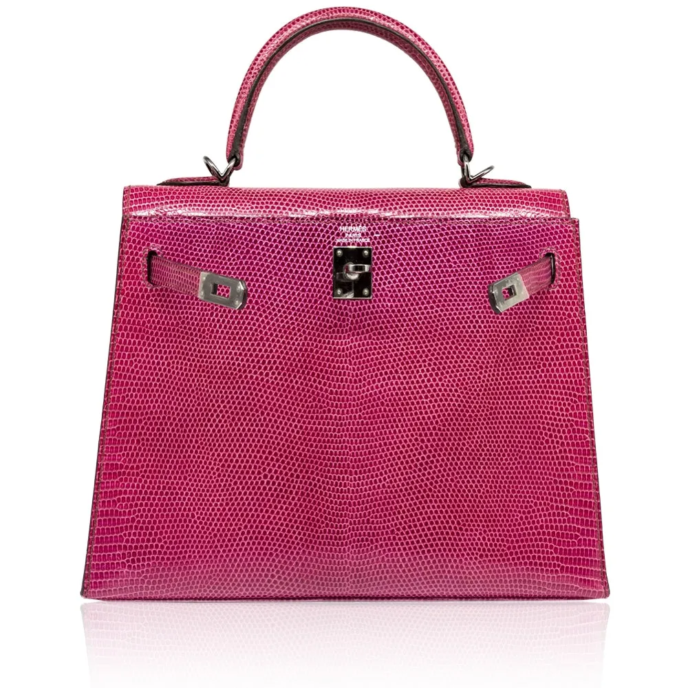 Fuchsia 25cm Kelly Bag