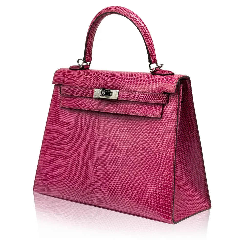Fuchsia 25cm Kelly Bag