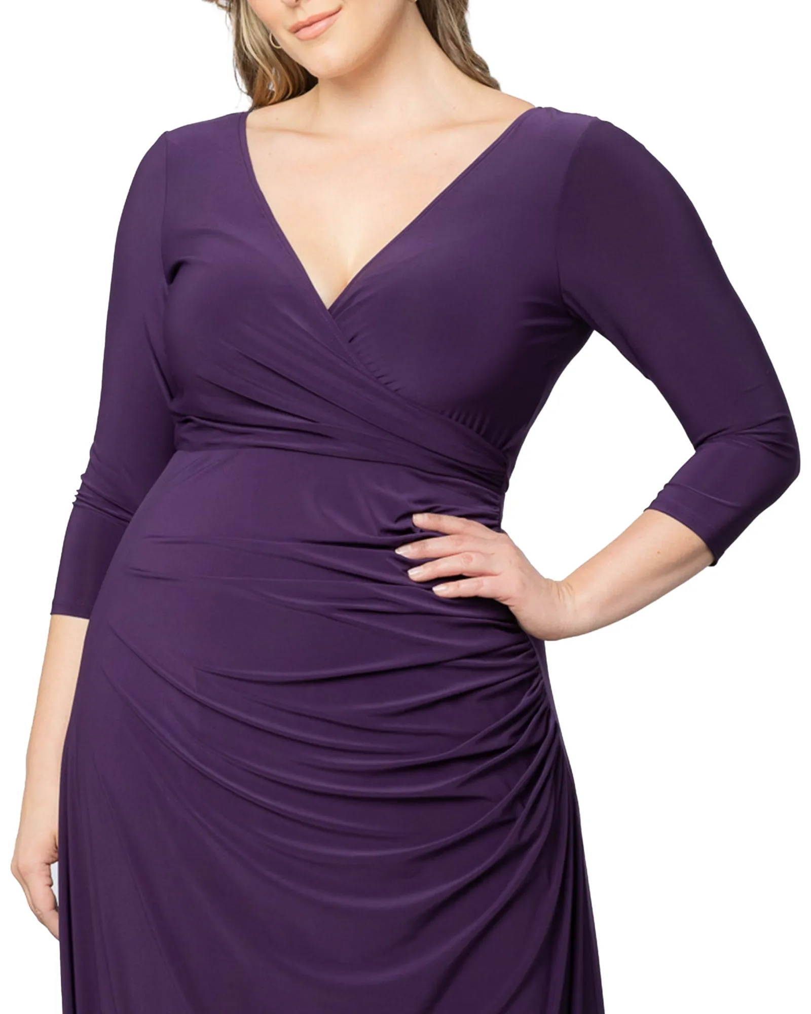 Gala Glam Evening Gown | IMPERIAL PLUM
