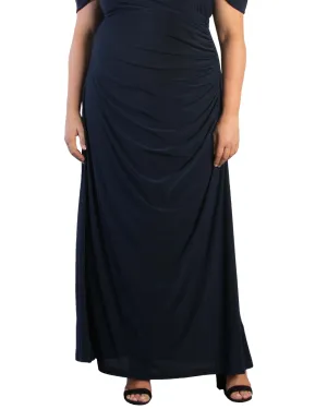 Gala Glam Evening Gown | NOCTURNAL NAVY