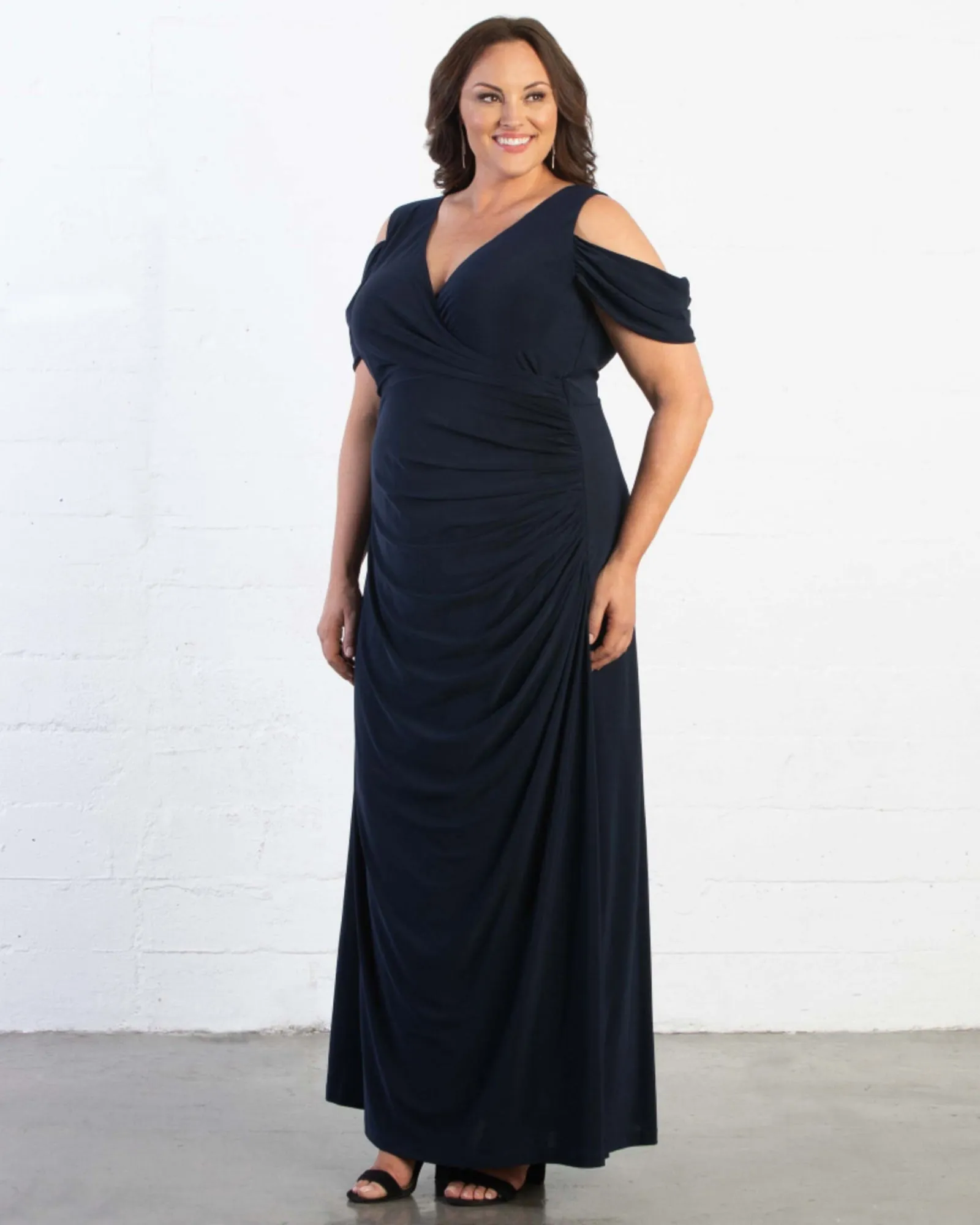 Gala Glam Evening Gown | NOCTURNAL NAVY