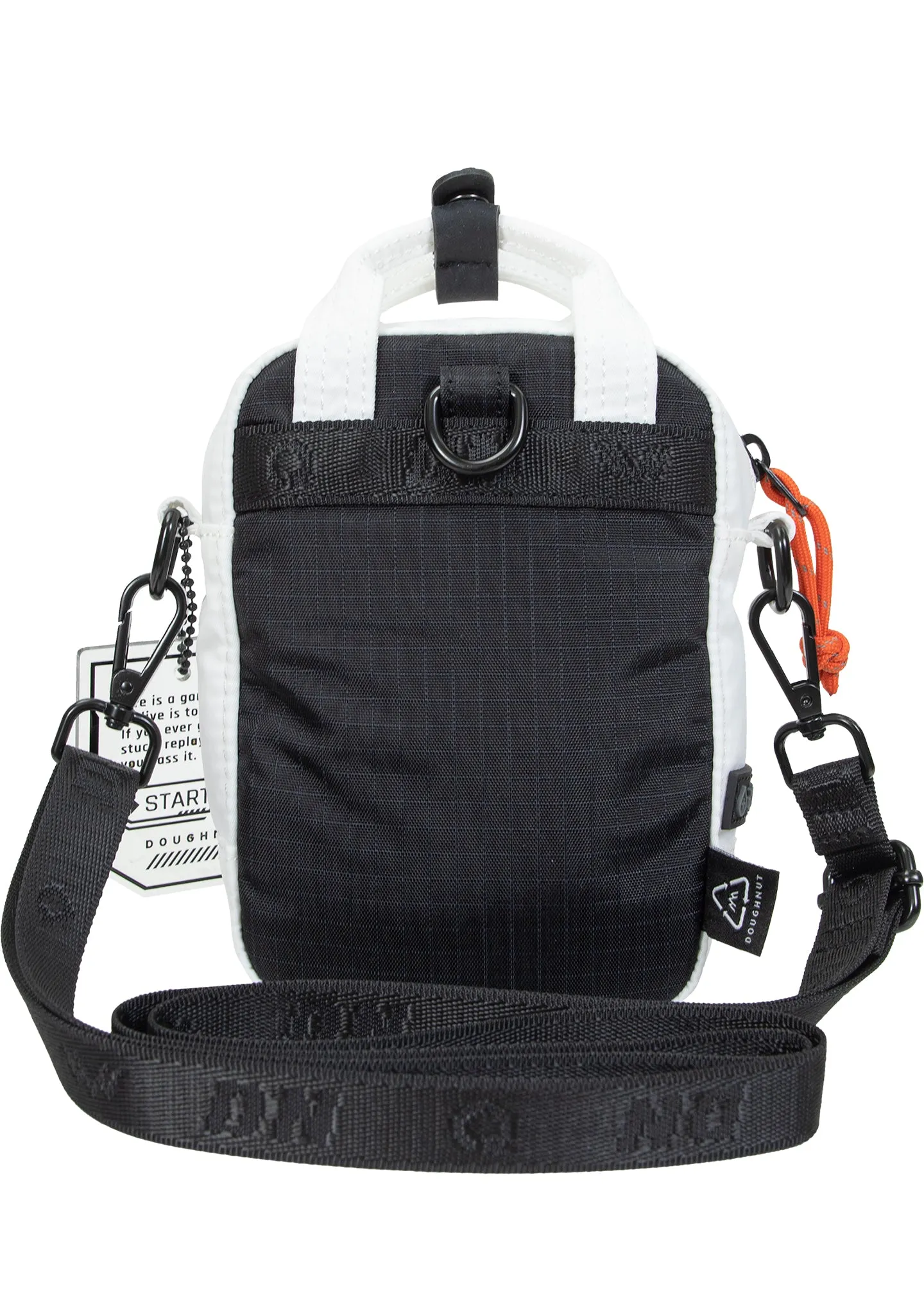 Gamescape Series Macaroon Tiny Crossbody Bag in White