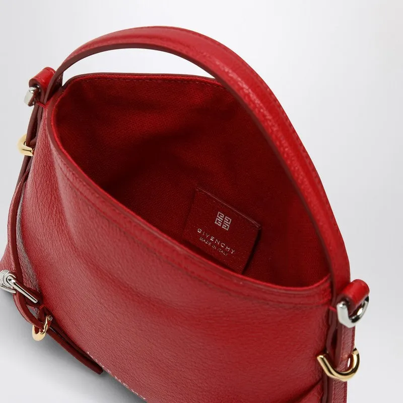 Givenchy Red Voyou Nano Leather Bag Women