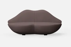 Grosseto 3 Seater Sofa Rose Taupe Leather