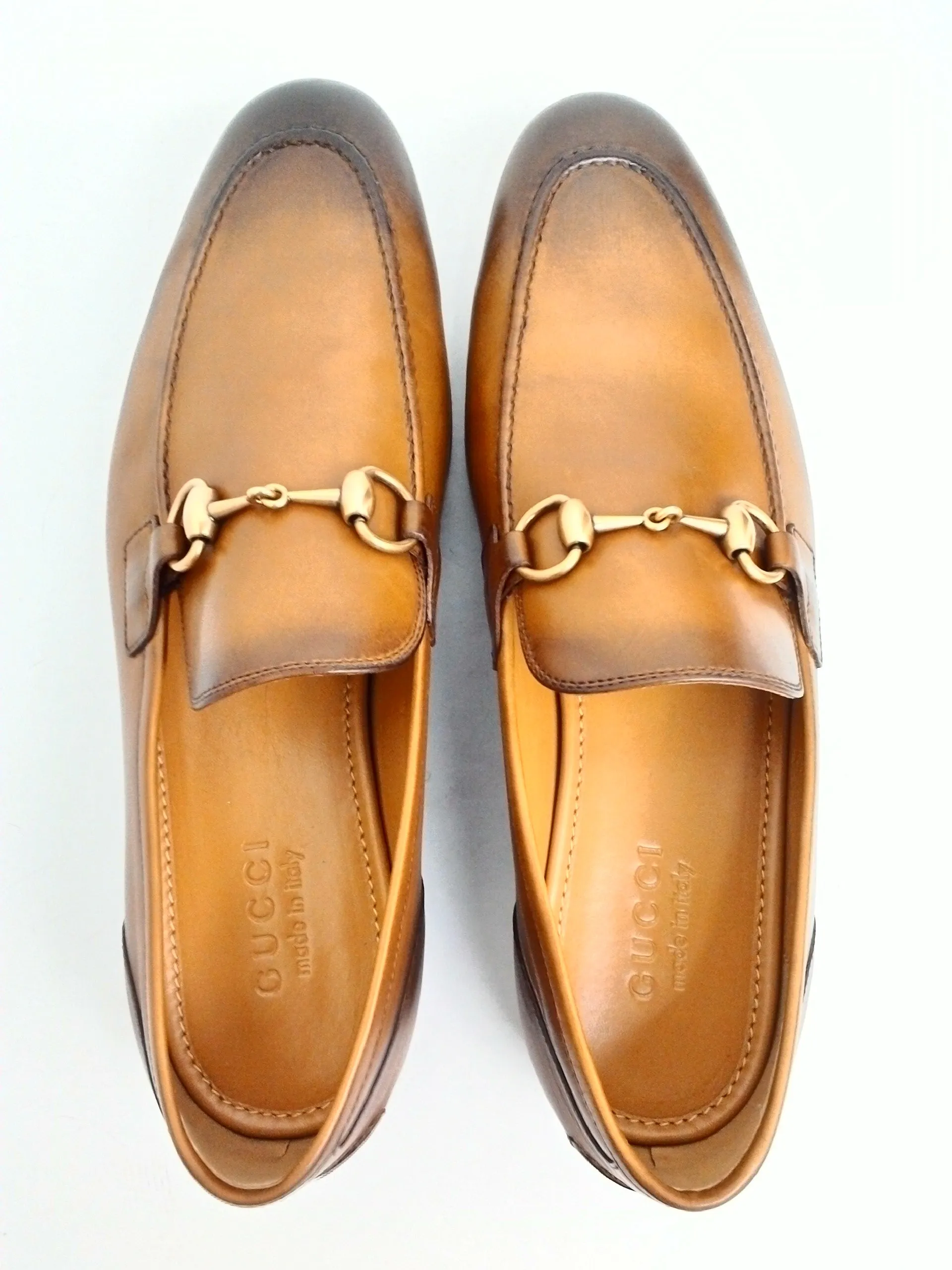 Gucci Men's Betis Glamour Cuir Size 8.5