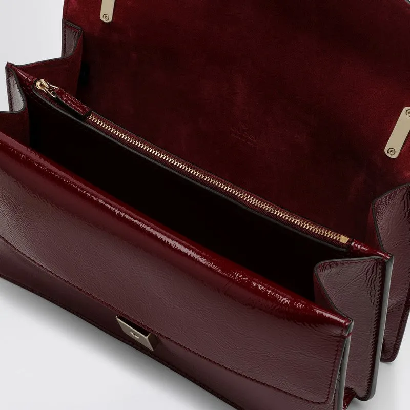 Gucci Small Dionysus Bag Red Anchor In Patent Leather Women