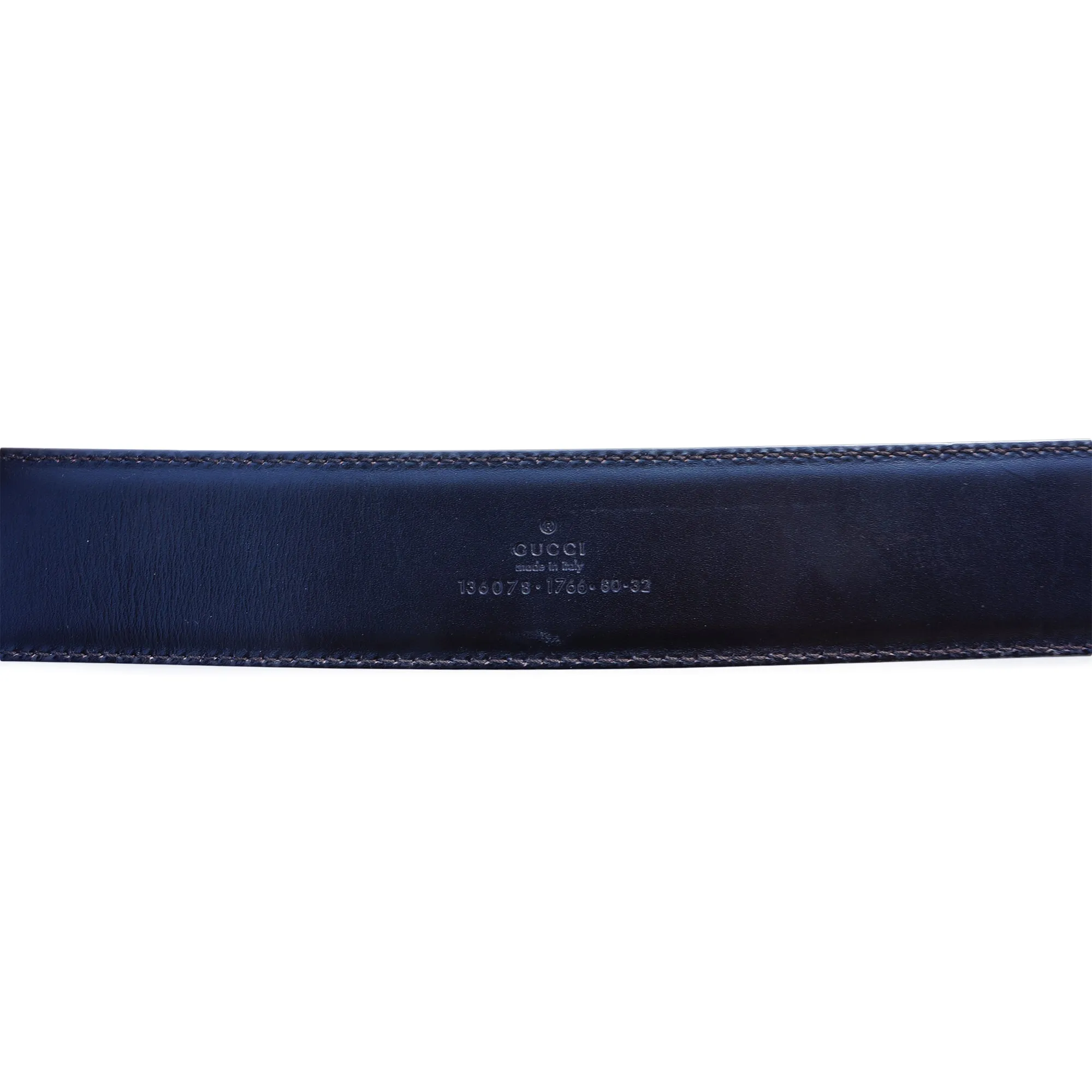 GUCCI TOM FORD BAMBOO LEATHER BELT