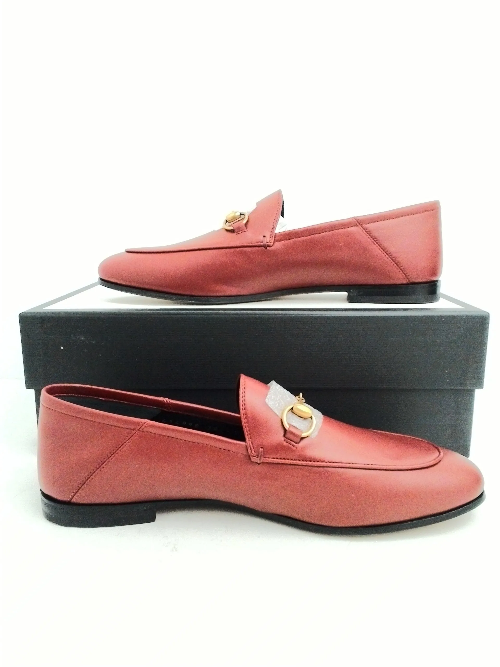 Gucci Women's Agnello Plonge' Romantic Cerise Size 37 - 38