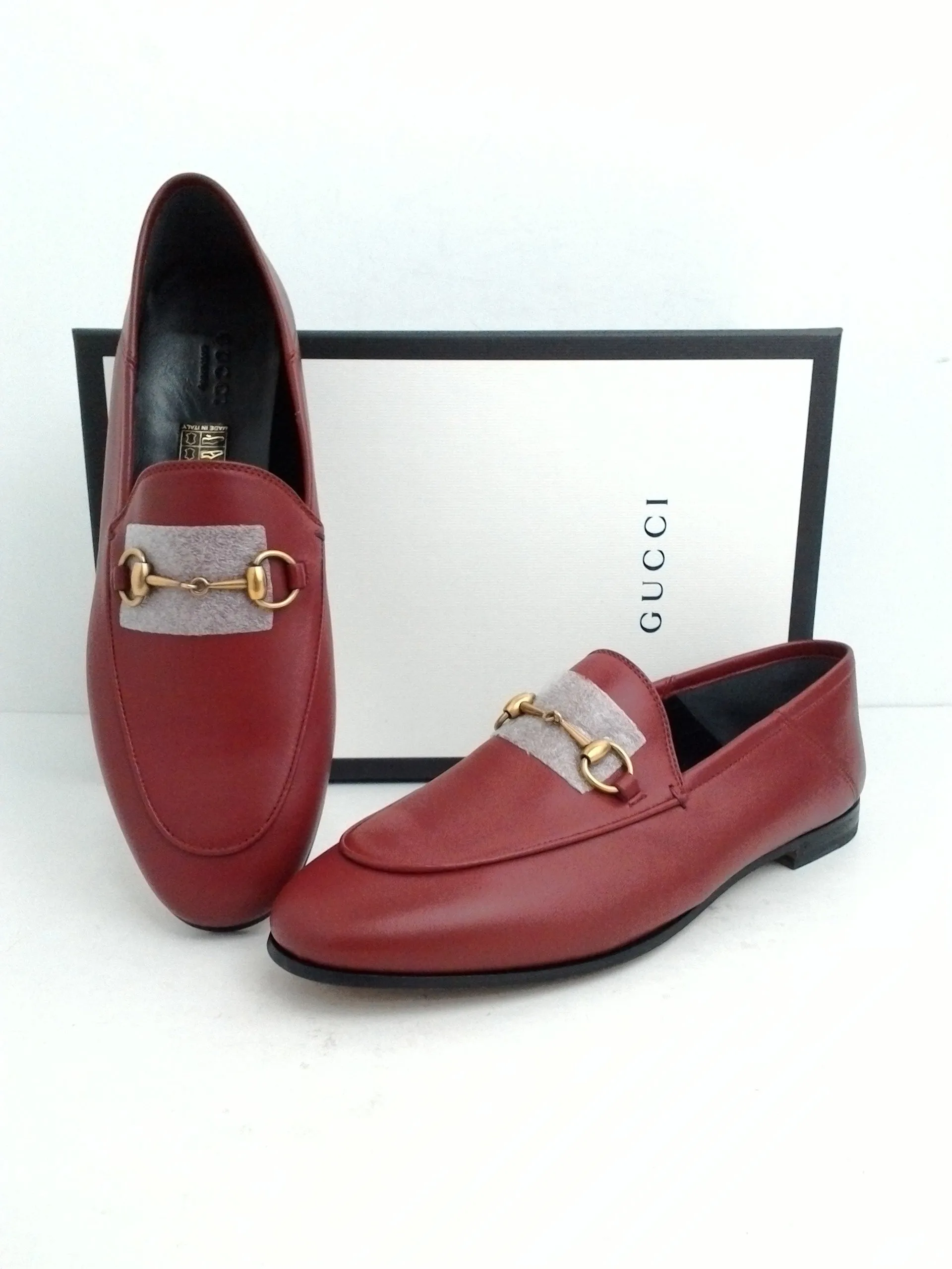 Gucci Women's Agnello Plonge' Romantic Cerise Size 37 - 38