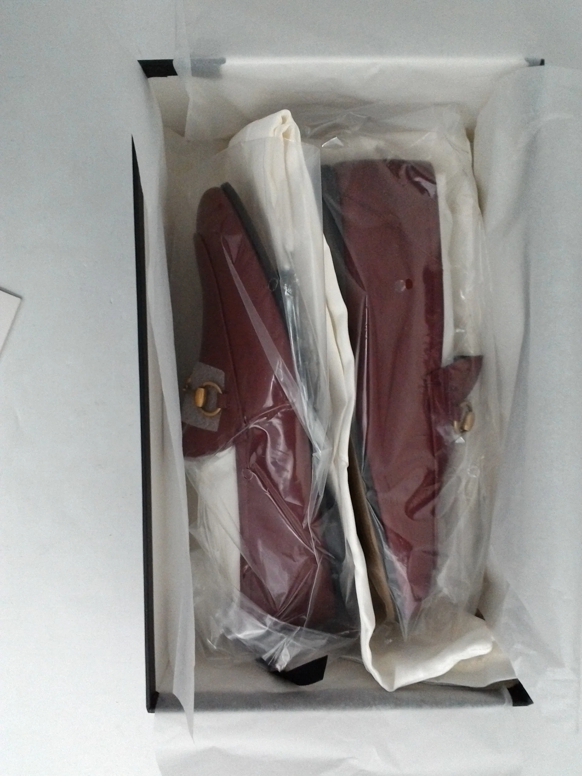 Gucci Women's Agnello Plonge' Romantic Cerise Size 37 - 38