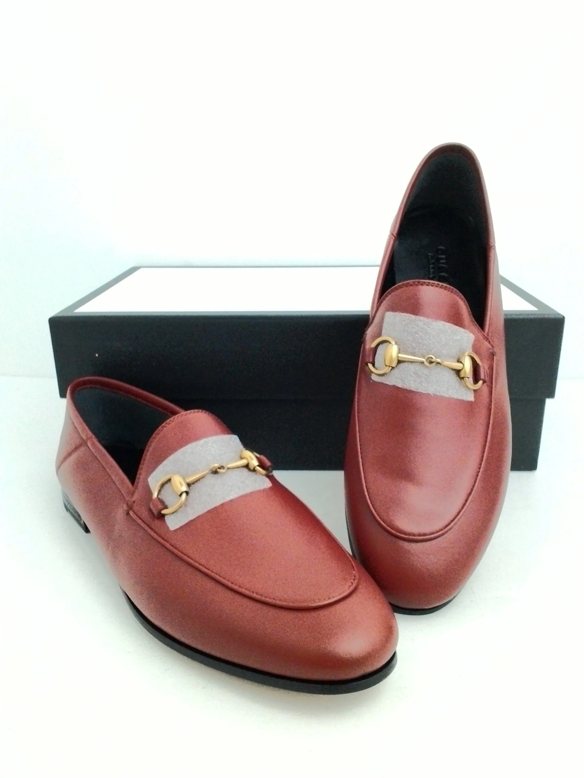 Gucci Women's Agnello Plonge' Romantic Cerise Size 37 - 38