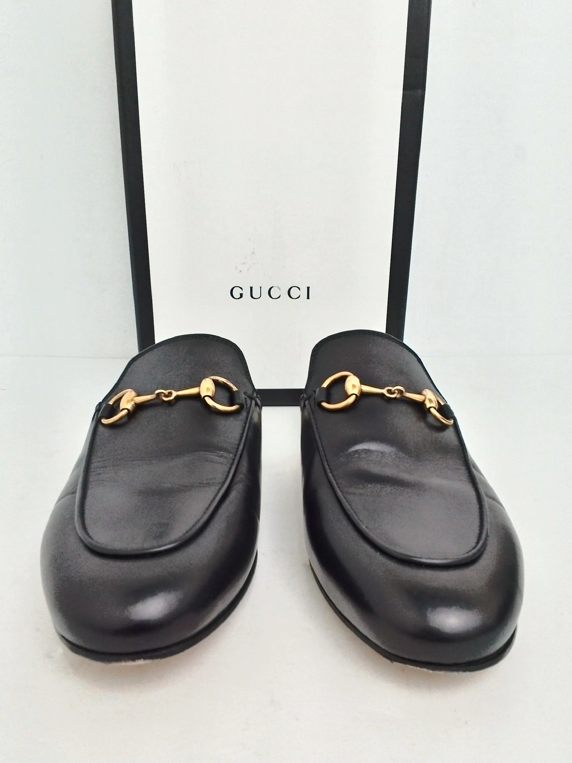 Gucci Women's Betis Glamour Black Mule Size 36