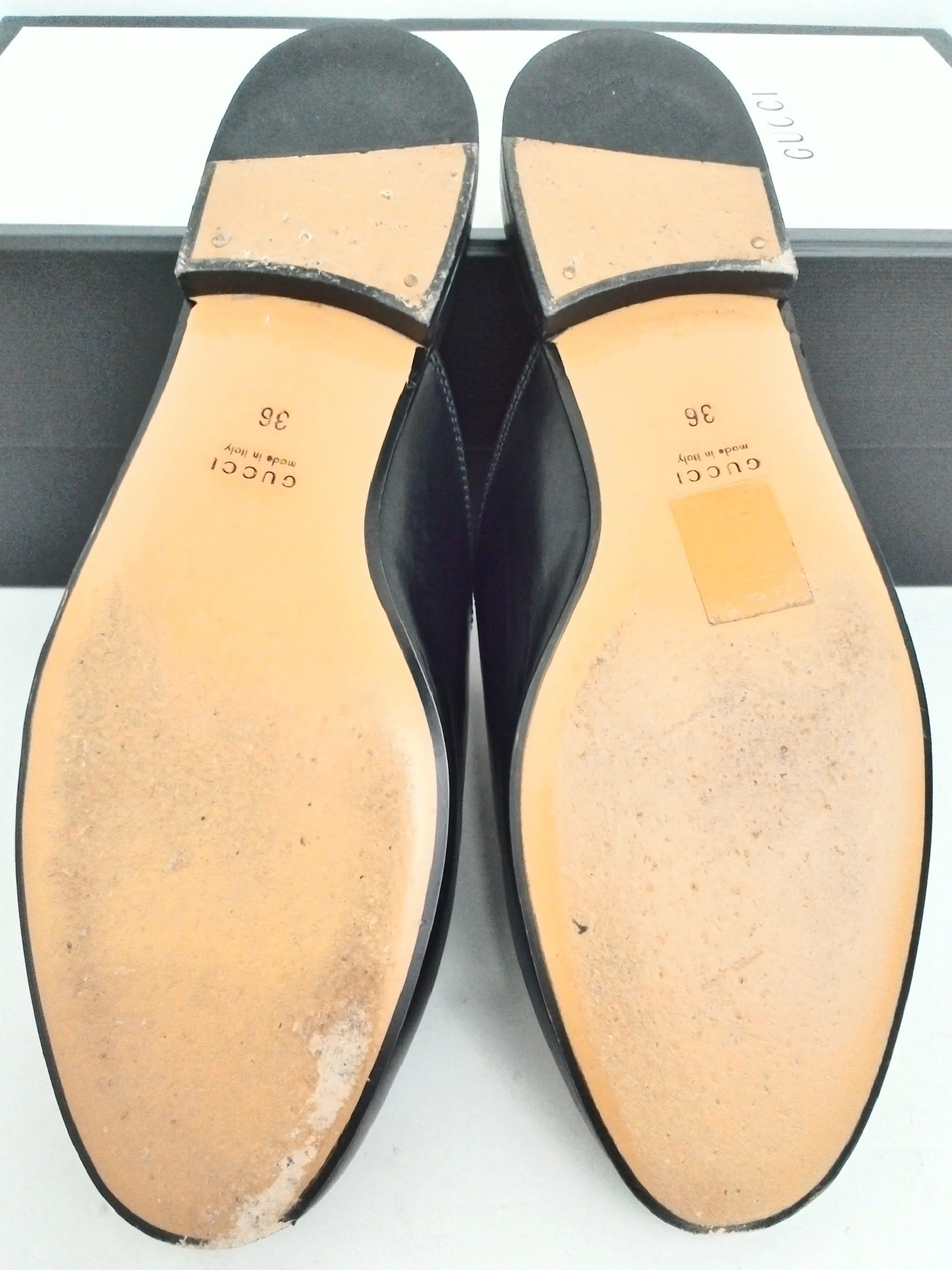Gucci Women's Betis Glamour Black Mule Size 36