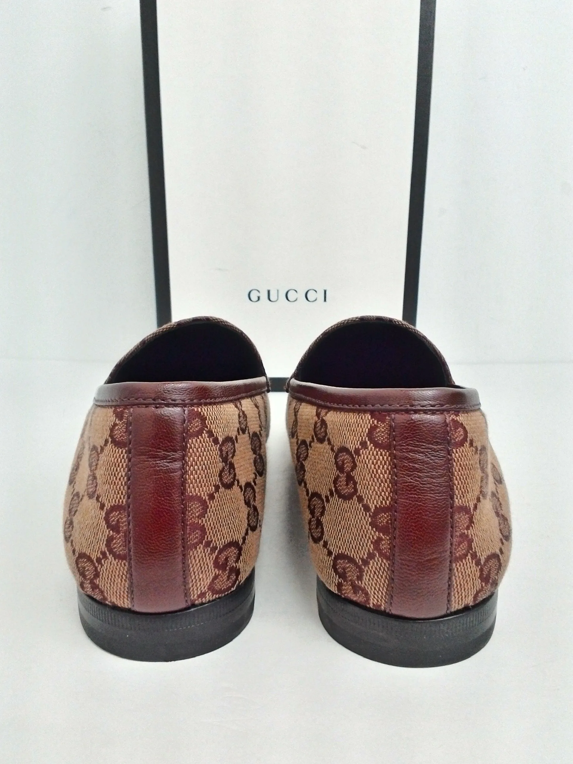 Gucci Women's T. Original GG Malaga Kid Sahara Rubino Size 35,39, 40