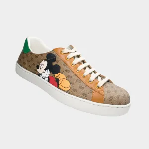 Gucci X Mickey Mouse Ace Sneakers for Men