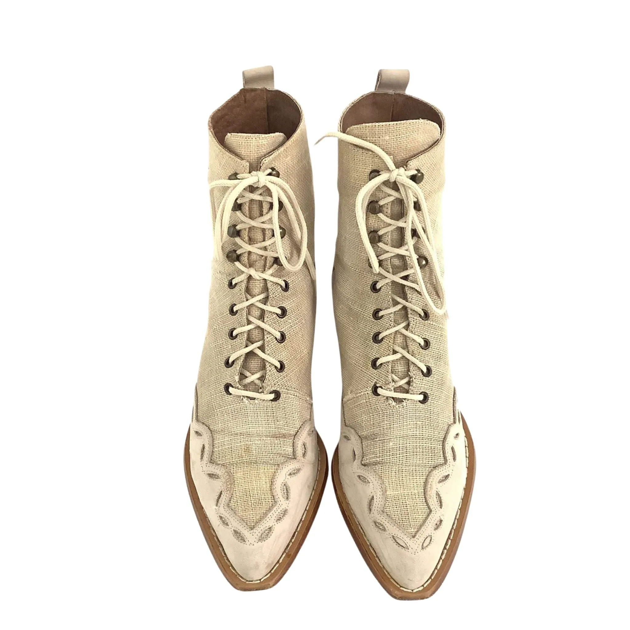 Guess Lace-up Booties