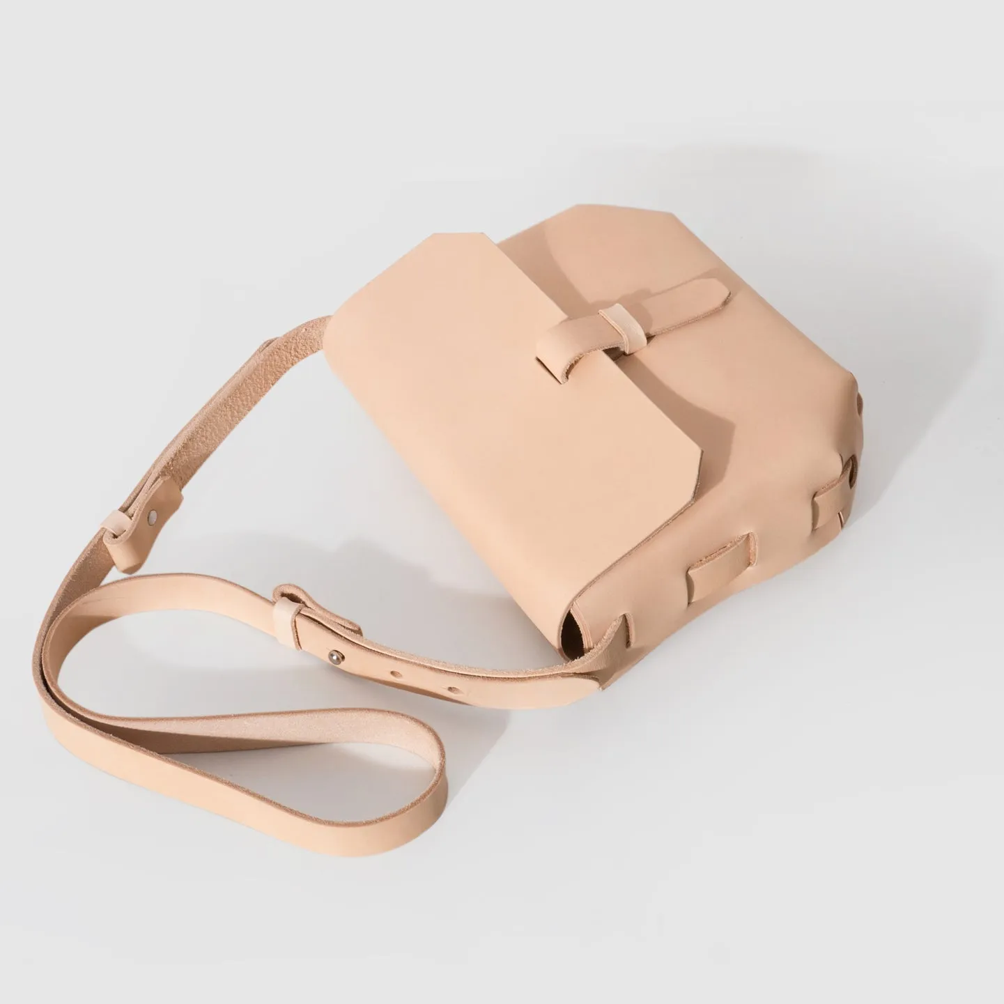Handmade Nature Leather Satchel Bags Purses