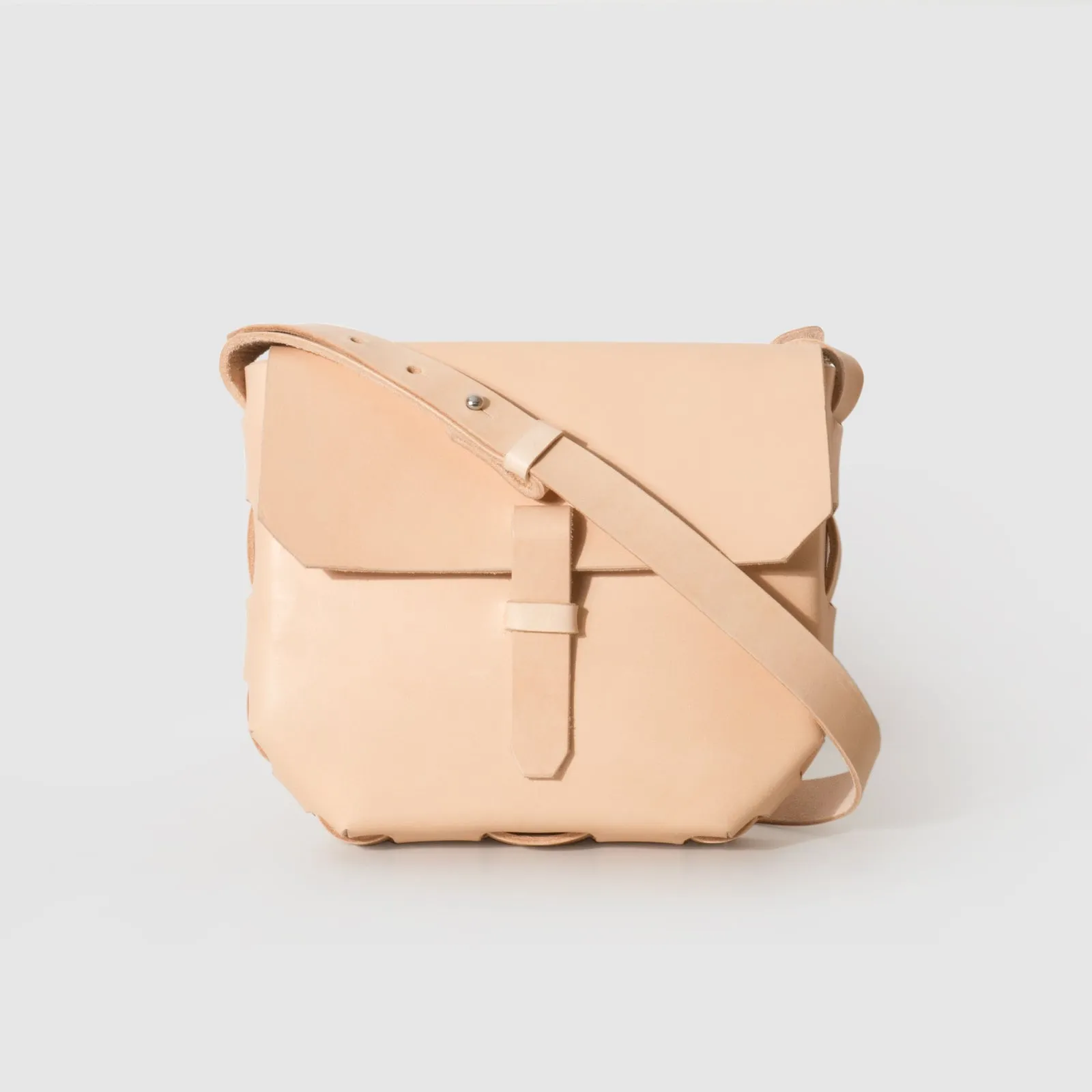 Handmade Nature Leather Satchel Bags Purses