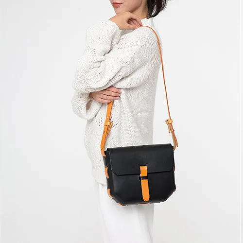Handmade Nature Leather Satchel Bags Purses