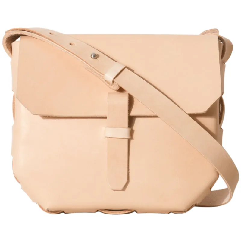 Handmade Nature Leather Satchel Bags Purses