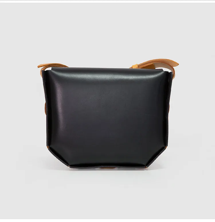 Handmade Nature Leather Satchel Bags Purses
