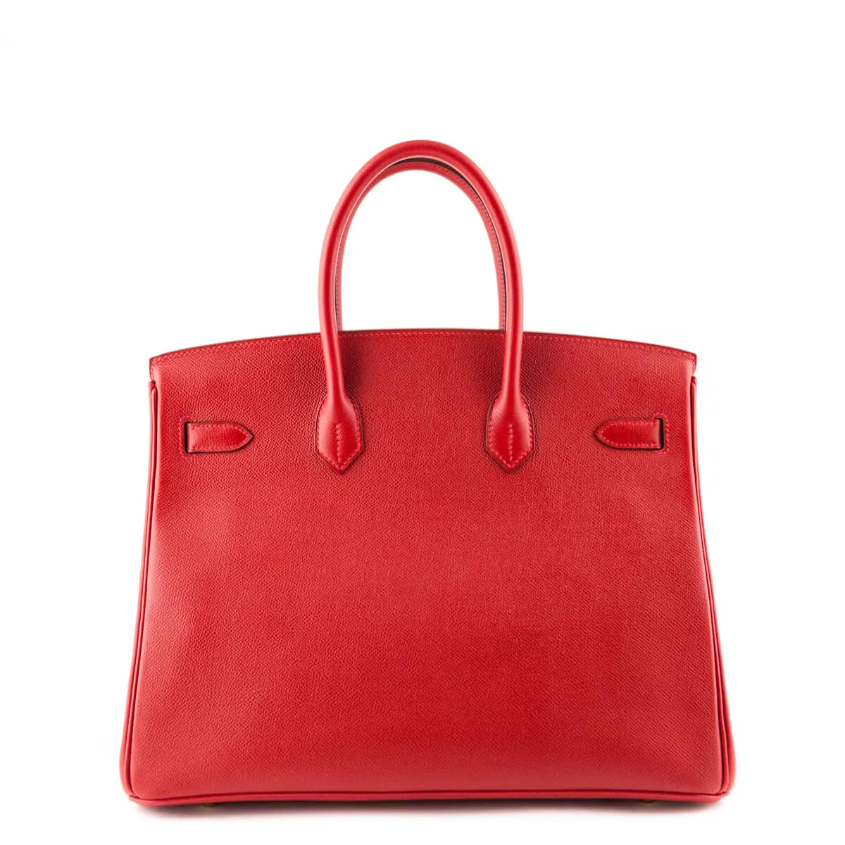 Hermes Rouge Casaque Epsom Birkin 35