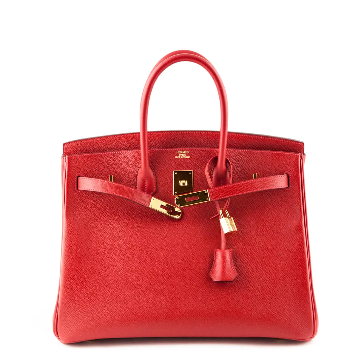 Hermes Rouge Casaque Epsom Birkin 35