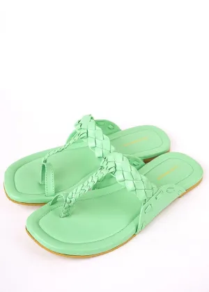 JootiShooti - Chunky Braided Kohla Mint Green