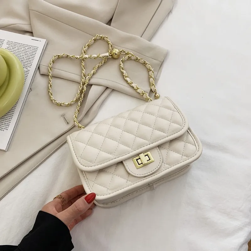 Kiwi Green 2021 Fashion Shoulder Bag Women Leather Pu Quilted Bag Female Luxury Handbags Women Bags Designer Sac A Main Femme