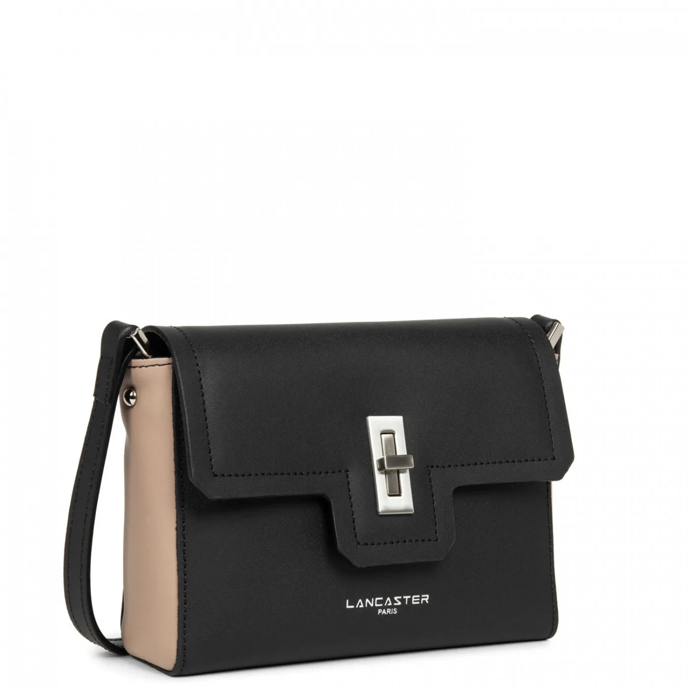 LANCASTER CITY MAÉ CROSSBODY BAG - BLACK/NUDE