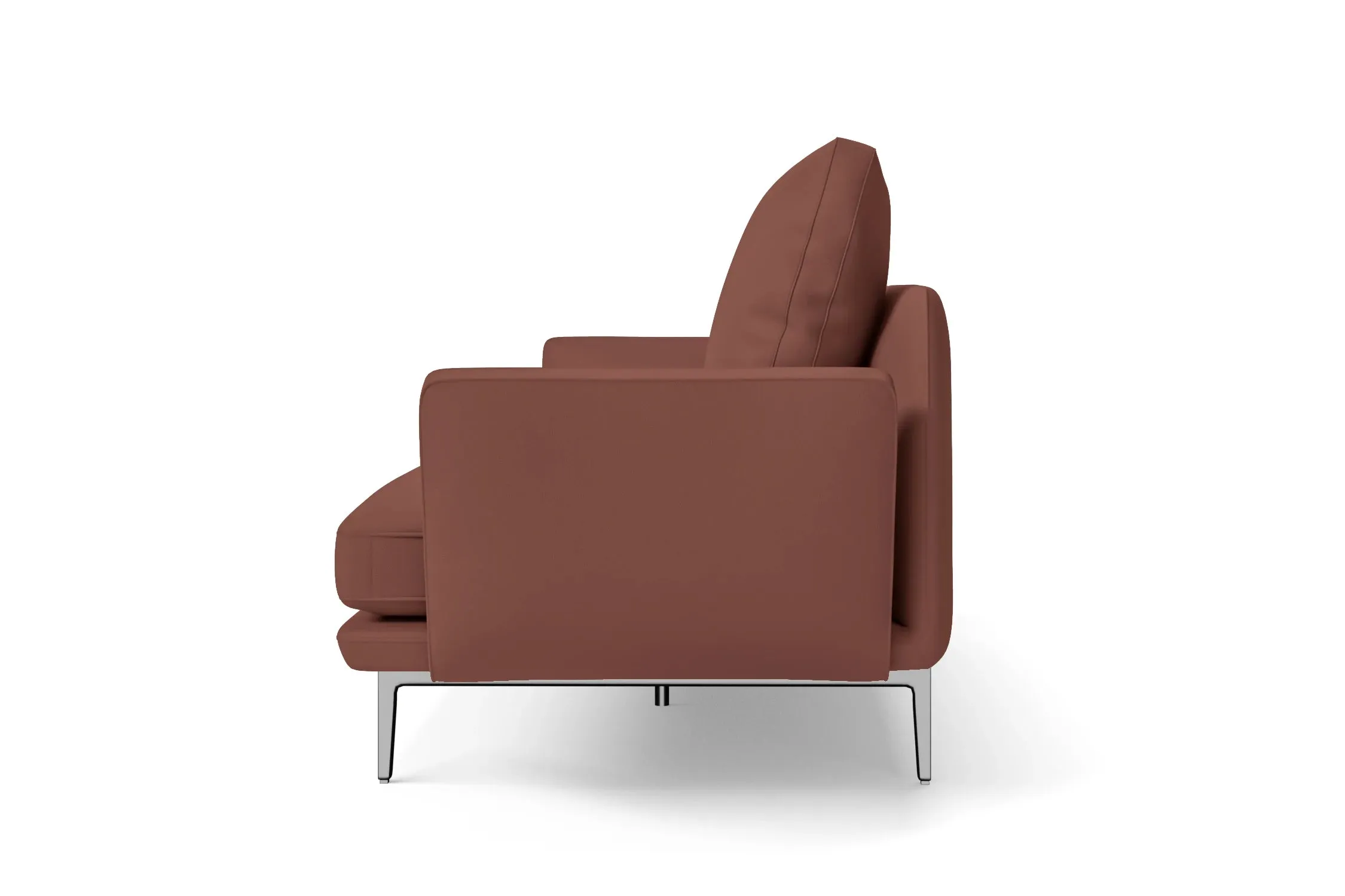 Legnano 4 Seater Sofa Mauve Leather