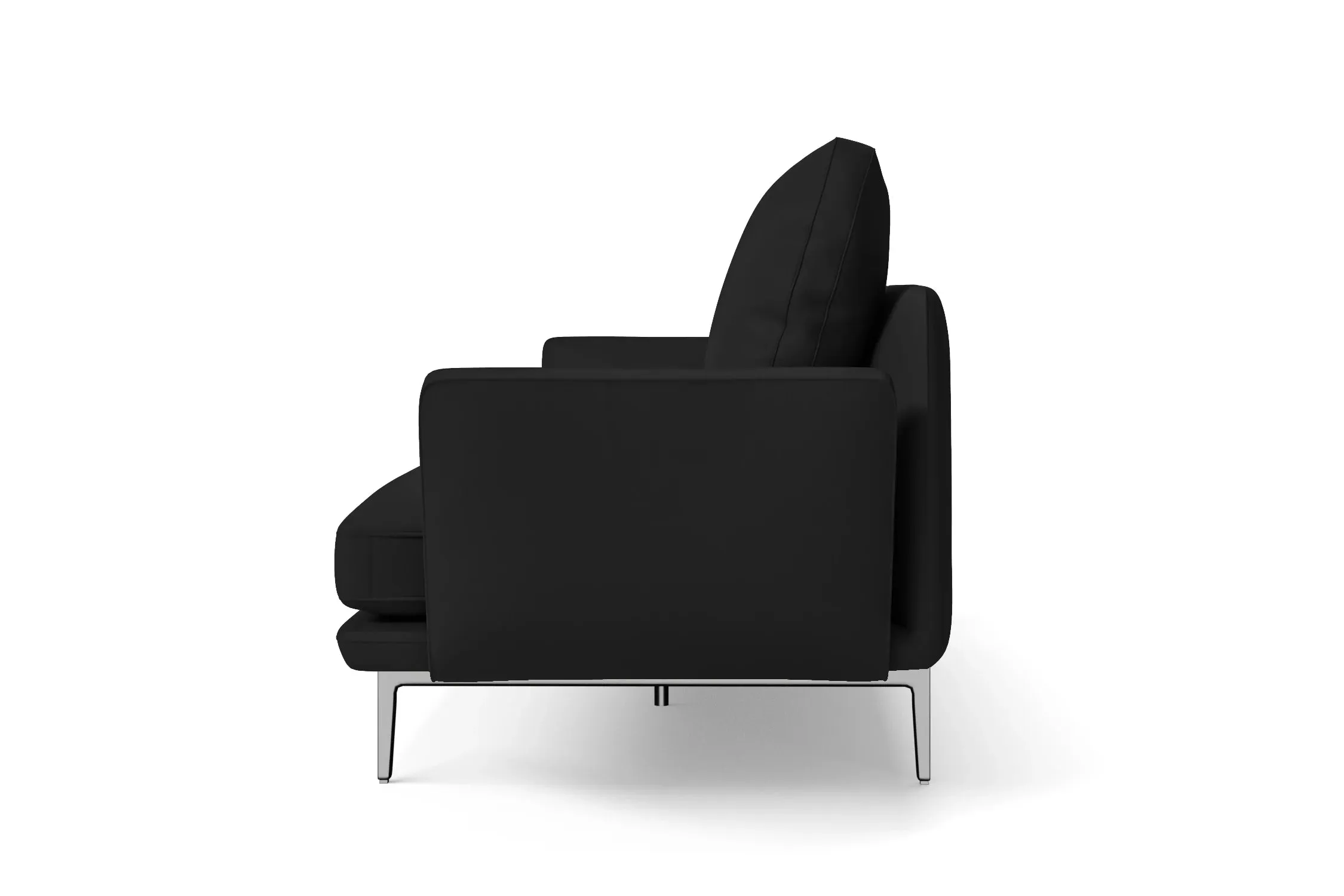 Legnano Armchair Black Leather