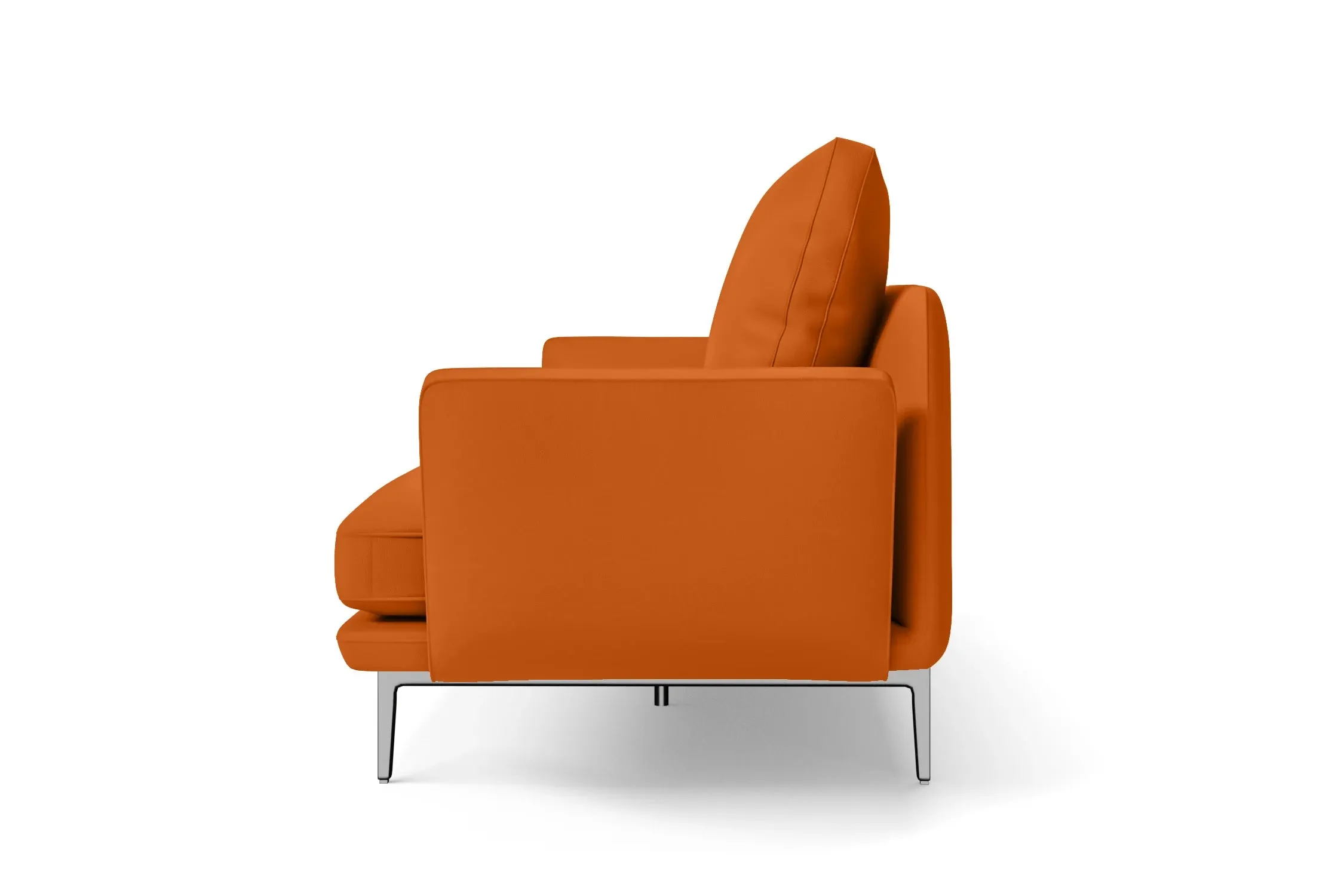 Legnano Armchair Orange Leather