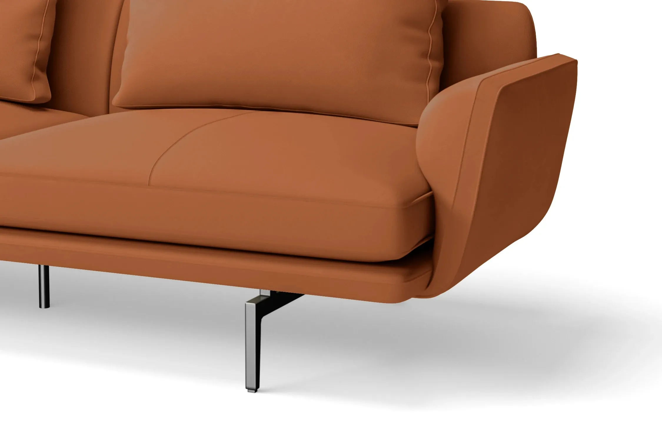 Legnano Armchair Tan Brown Leather