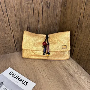 Louis Vuitton Yellow Print Limited High-Thin Handbag