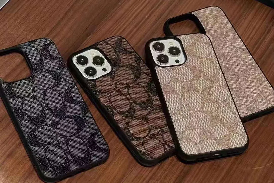 Luxury Branded Leather Case for iPhone
