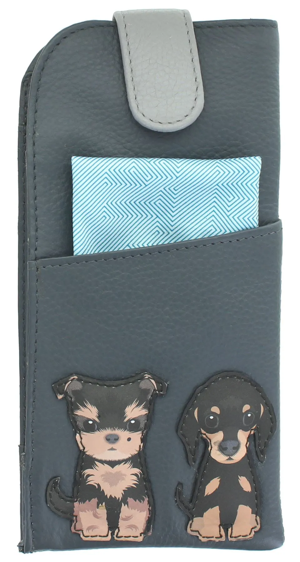 Mala Leather Best Friends Collection Leather Glasses Case 5156_65