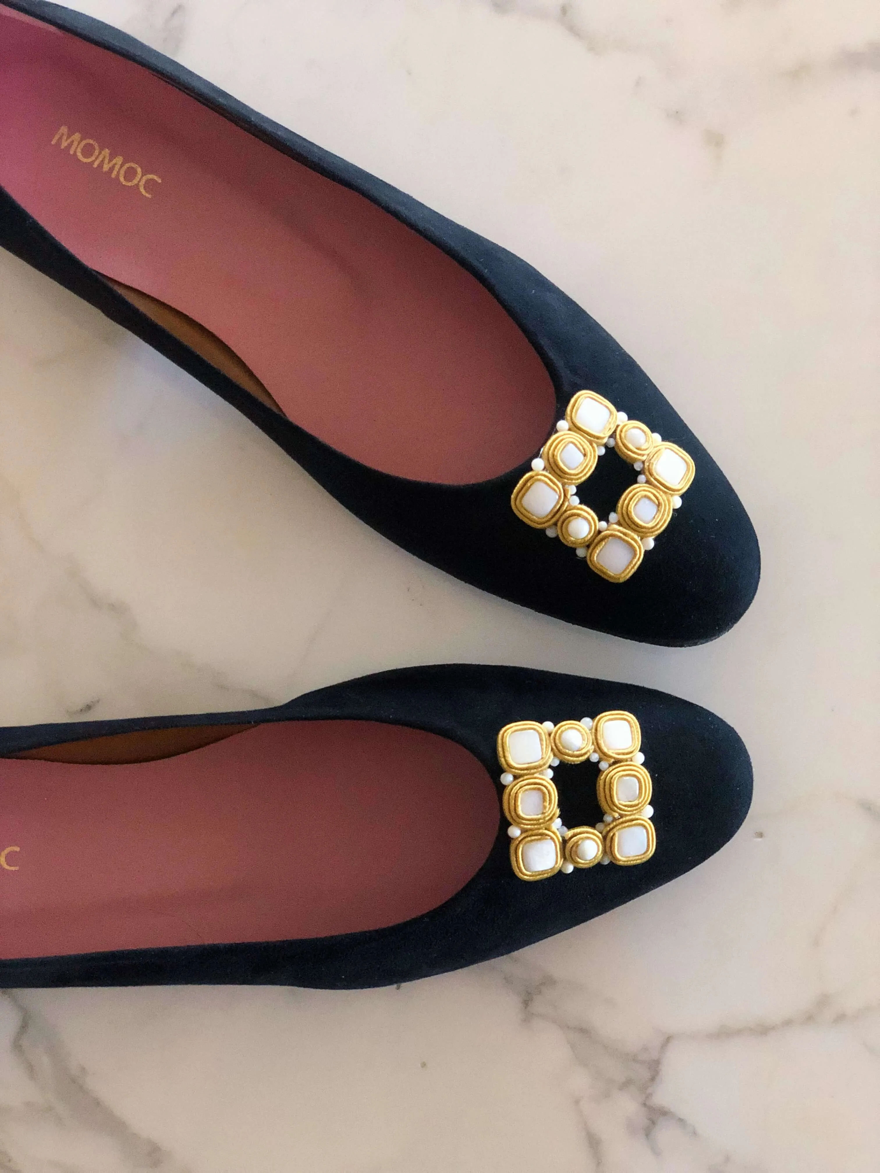 Muy Coco Vegan Suede Pumps | Black