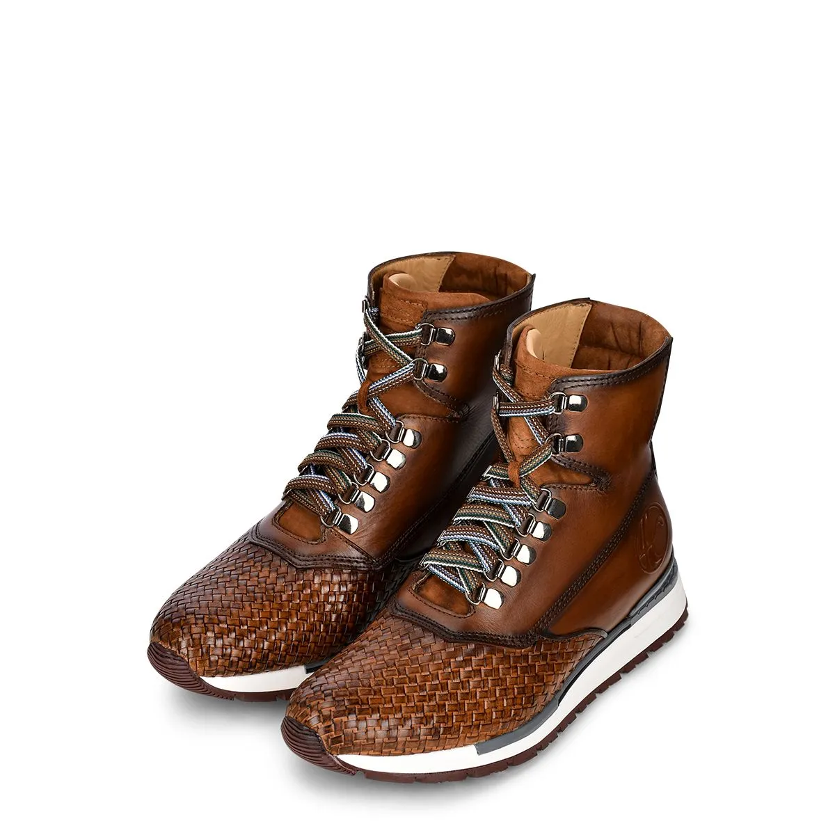 N44TETV - Cuadra almond casual fashion cowhide leather moc toe for men.