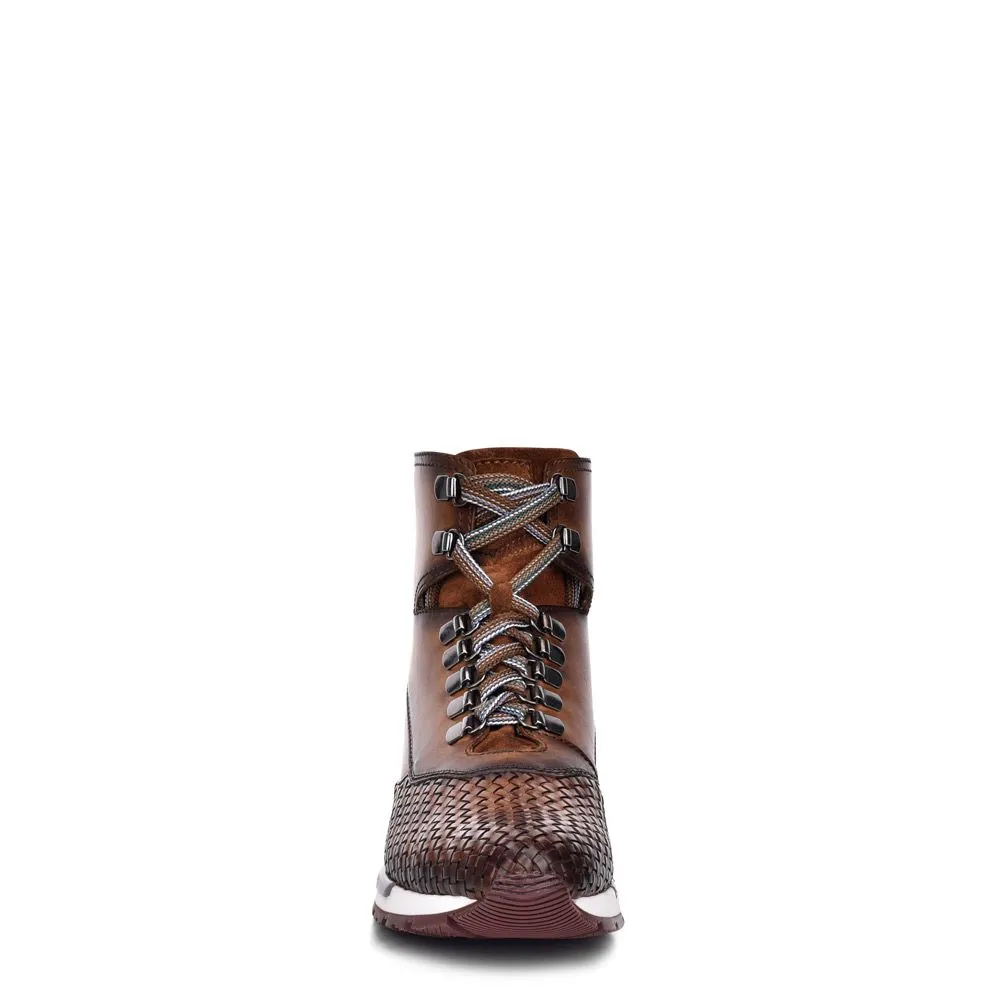 N44TETV - Cuadra almond casual fashion cowhide leather moc toe for men.