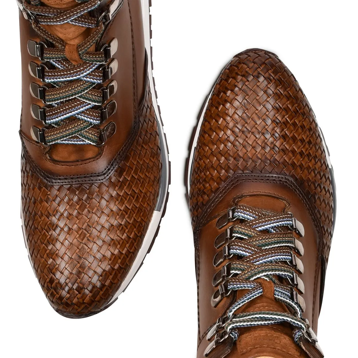 N44TETV - Cuadra almond casual fashion cowhide leather moc toe for men.