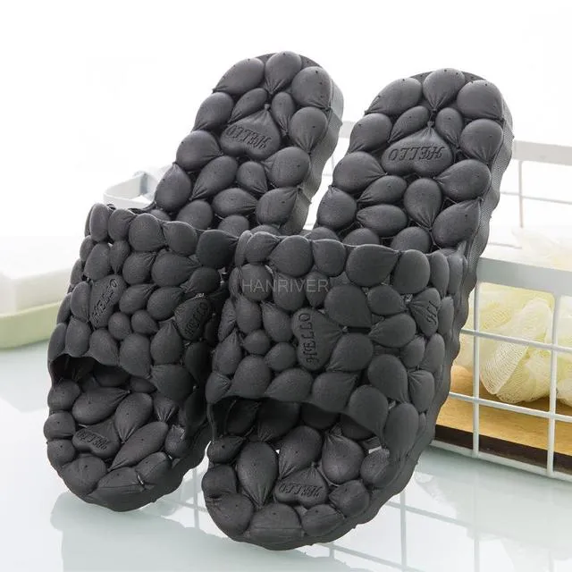 New Indoor Slippers – Soft PVC Breathable Anti-Slip Slides for Men & Women