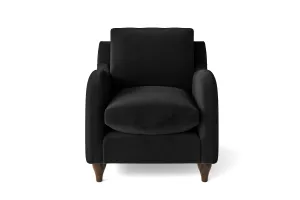Sallisaw Armchair Black Velvet