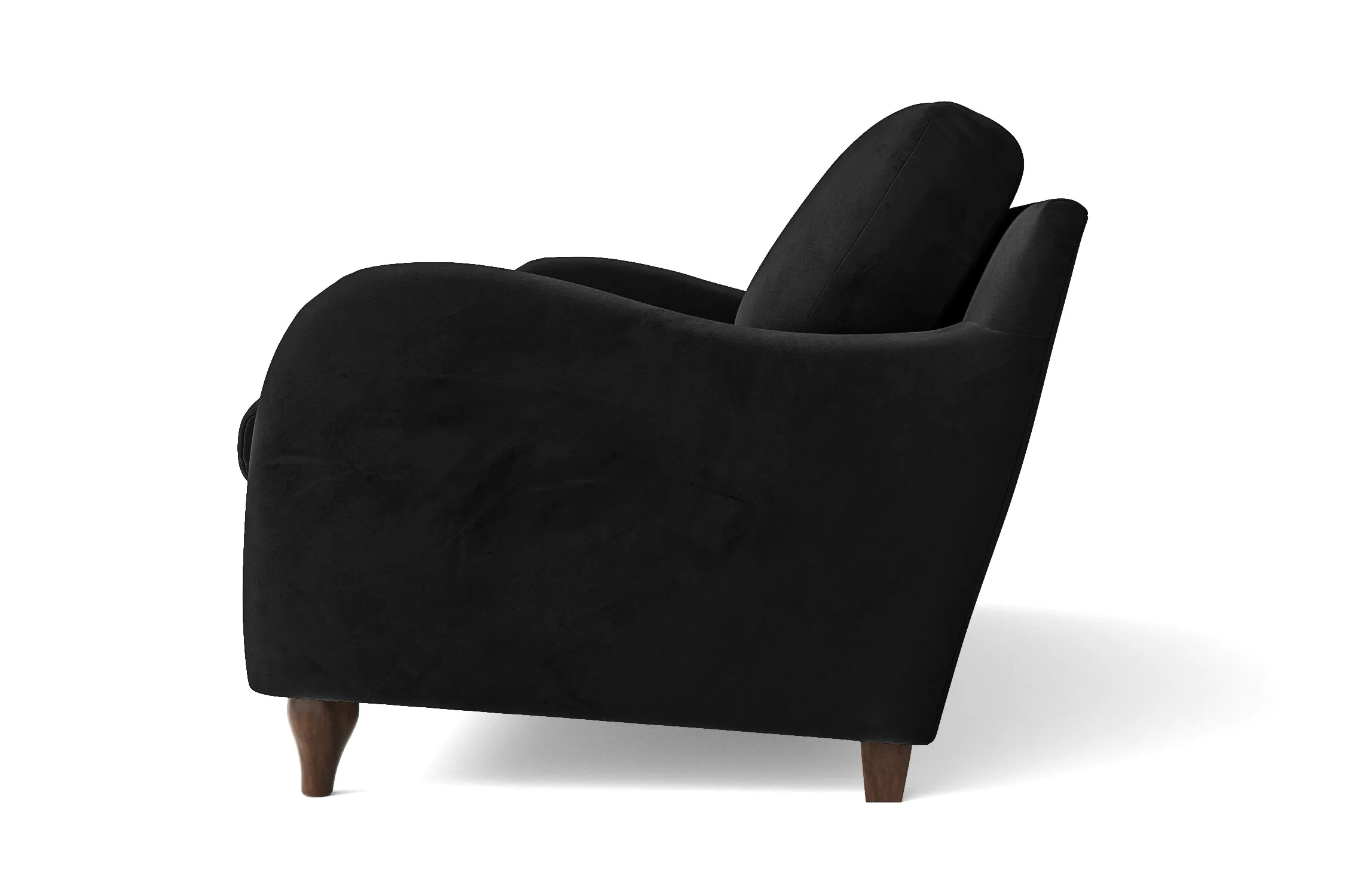 Sallisaw Armchair Black Velvet