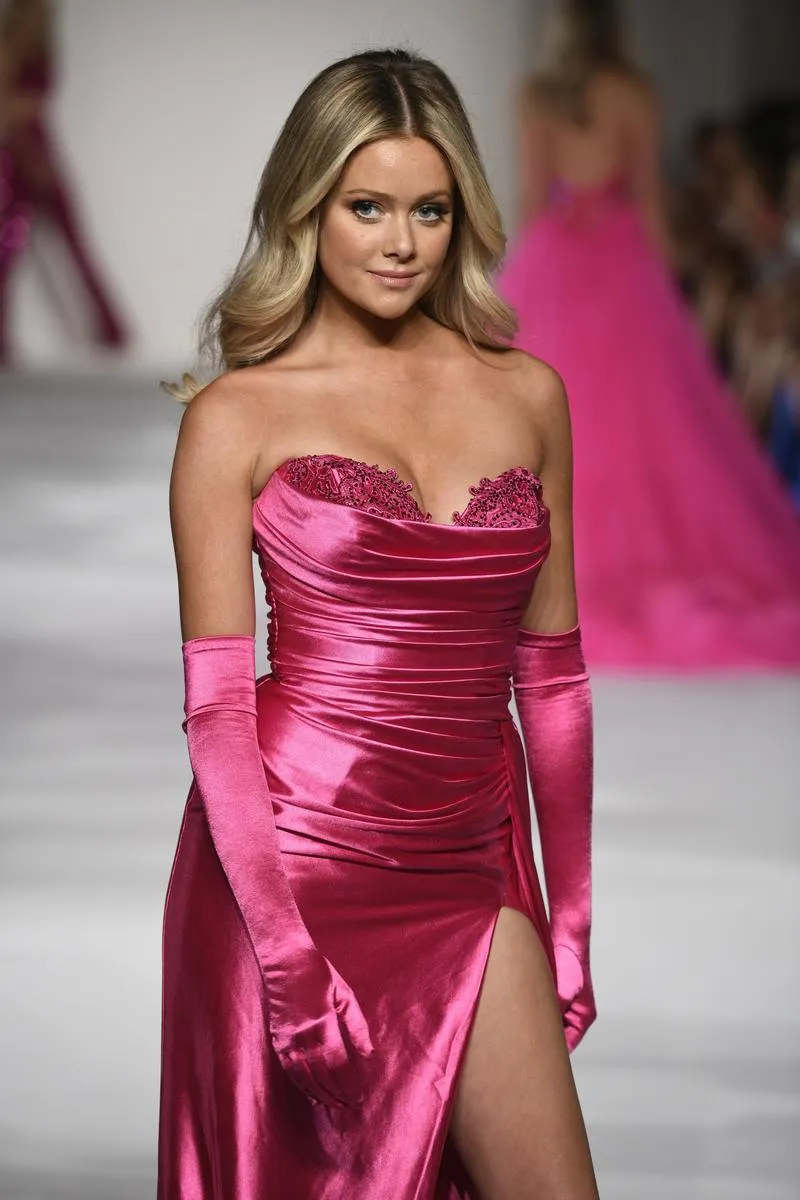 Sherri Hill Long Satin Prom Dress 55230